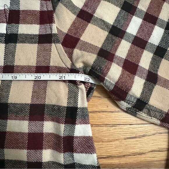 NWT! Men’s PacSun Plaid Button-Down Shirt, 100% Cotton, Western, Large - Picture 8 of 9